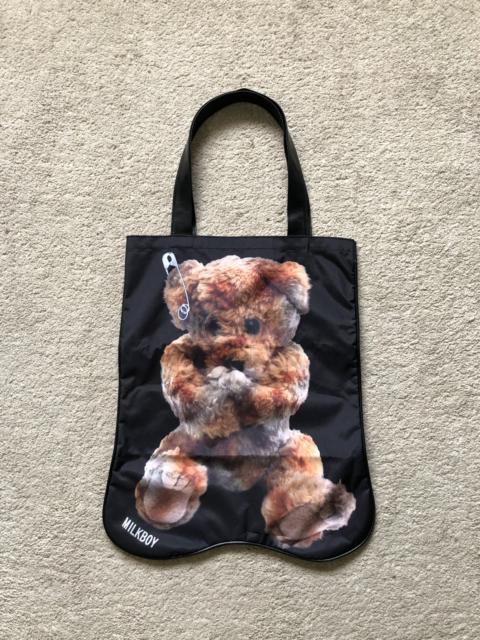 Other Designers Beauty Beast - 2000s Milk Boy Never Say Never Bear Tote Bag