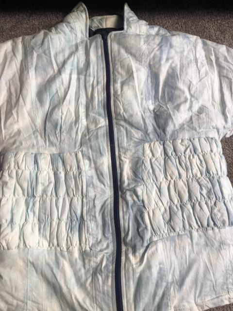 Other Designers Custom - puffer jacket cut and sew custom made to order arctic blue