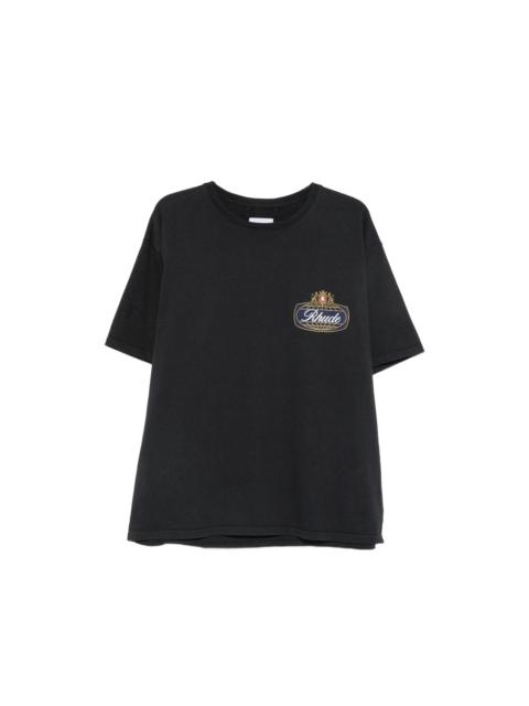 Rhude Rhude Black T-Shirts & Vests - T-Shirts Men