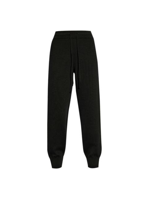 Burberry Burberry Logo Embroidered Knitted Track Pants