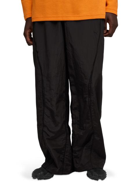 PUMA PUMA CLRT Nylon Ripstop Pants in Puma Black at Nordstrom