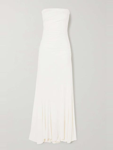 Rayssa strapless stretch-jersey maxi dress