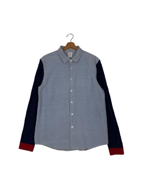 Other Designers Japanese Brand - Design Tshirts Store Graniph Knitted Sleeve Shirt #0089-C6