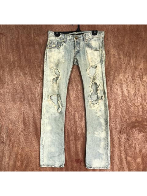 Other Designers Distressed Denim - Jacky Gear Distressed Faded Denim Pants