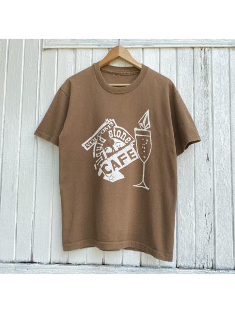 Other Designers Vintage 90s Volcom Liquid Stone Cafe Single Stitch Tee