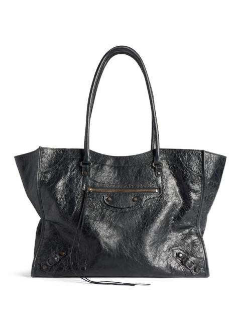 BALENCIAGA Women's Le City Tote Bag Medium in Black