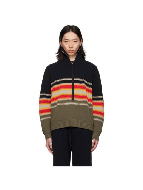 Multicolor Tape Sweater