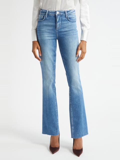 L'AGENCE L'AGENCE Ruth Raw Hem Straight Leg Jeans in Kona at Nordstrom