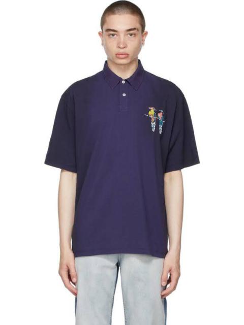 Loewe Loewe x Paula Ibiza Parrots Embroidered Oversize Polo