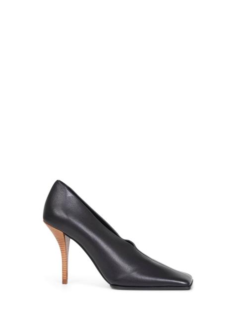 Alaïa Alaïa Women Black Leather Soft Square Pumps