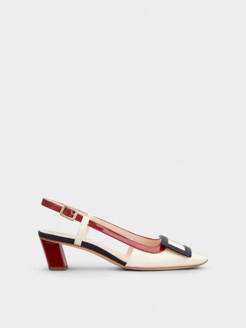 Roger Vivier Belle Vivier Slingback Pumps in patent leather