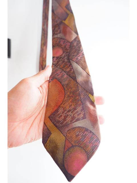 Other Designers Vintage TETE HOMME Jacquard Silk Tie