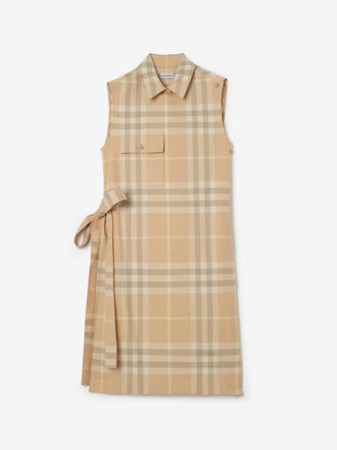 Burberry Check Cotton Shirt Dress