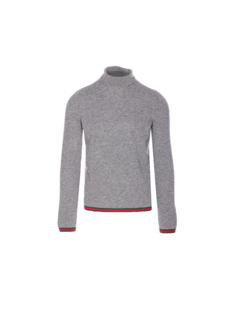 GUCCI Gucci Men Web Detail Sweater