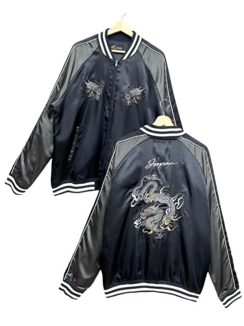 Other Designers Japanese Brand - 🔥Vintage Japanese Sukajan Dragon Embroidery Yakuza Jacket
