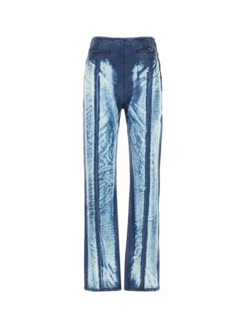 Diesel Diesel Women Light Blue Lyocell D-Lysar Pant