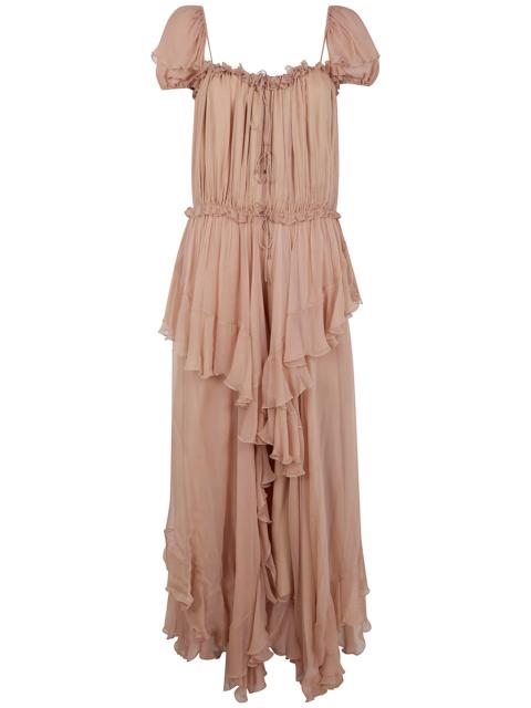 Chloé Voile Classic Midi Dress