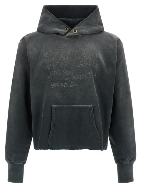 Maison Margiela Maison Margiela Women 'Numeric Signature Mm6' Hoodie