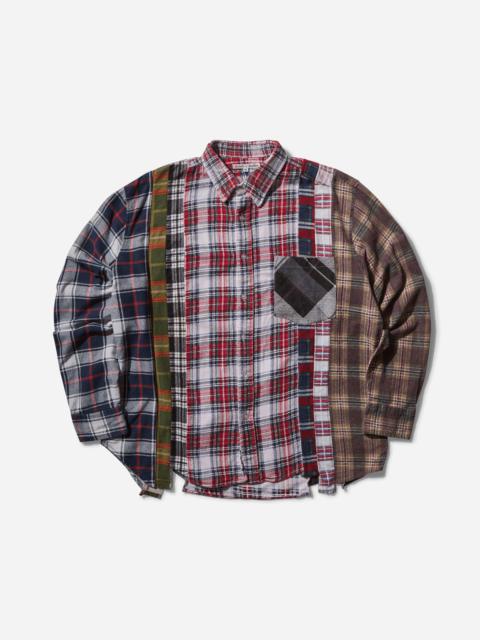 7 Cuts Flannel Shirt Multicolor