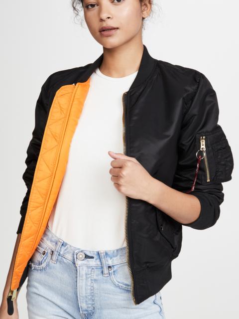 ALPHA INDUSTRIES MA-1 Reversible Bomber Jacket