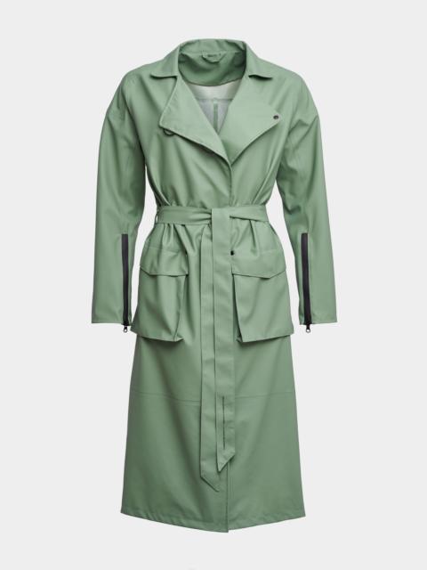 Stutterheim Kista Trench Coat Loden Green