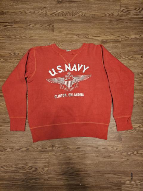 Buzz Rickson's - Vintage Buzz Ricksons US NAVY Loopwheeler Crewneck