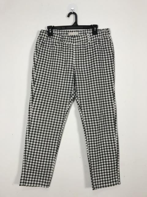 Other Designers Japanese Brand - Another Branch High Waist Checkered Plaid Pants #2240
