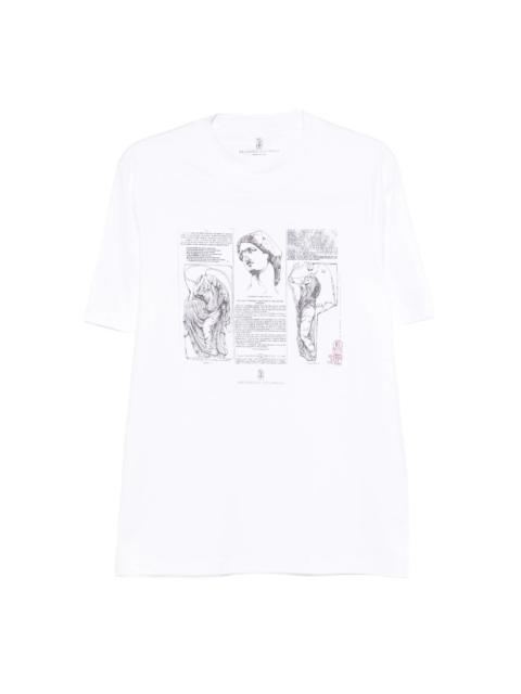 Brunello Cucinelli Brunello Cucinelli White T-Shirts & Vests Men