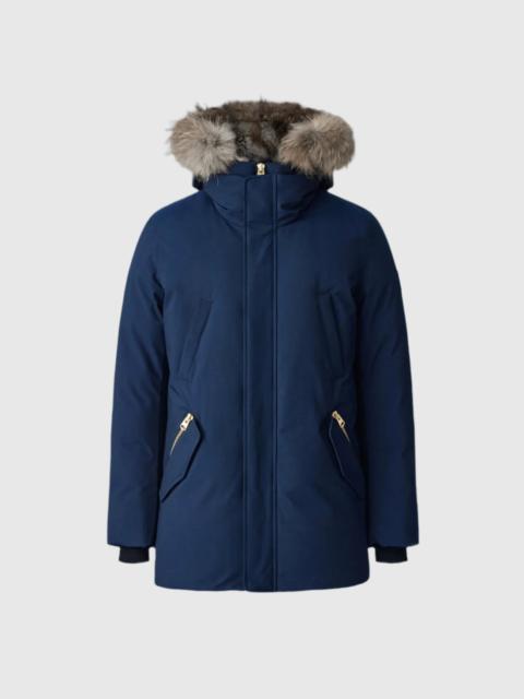 MACKAGE EDWARD-FZ 2-in-1 down parka with hooded bib and natural fur for men