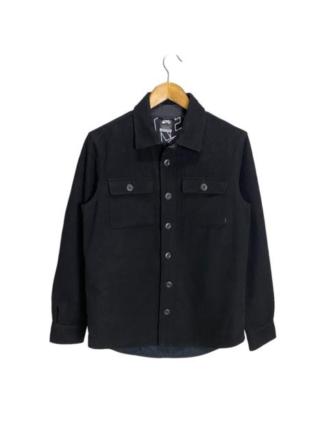 Nike Nike SB black wool shirt button up