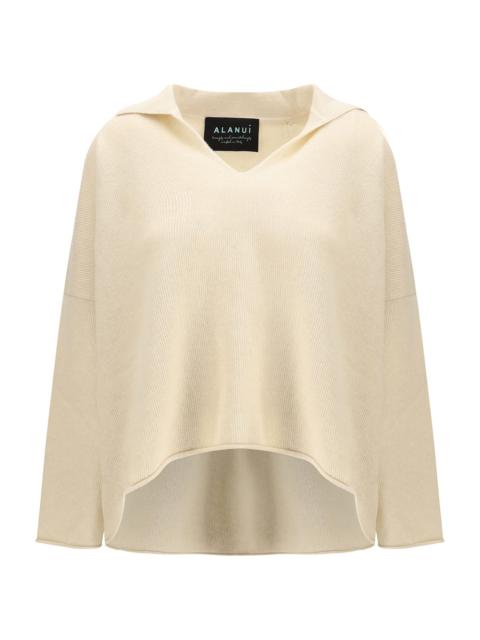 Alanui Sweater With Polo Collar