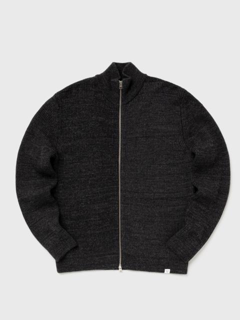 NORSE PROJECTS Hagen Wool Cotton Rib Full Zip Jacket