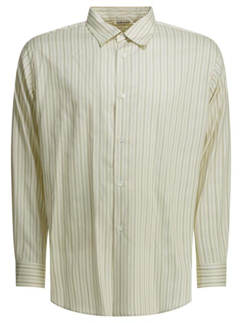 AURALEE Auralee Casual Striped Shirt