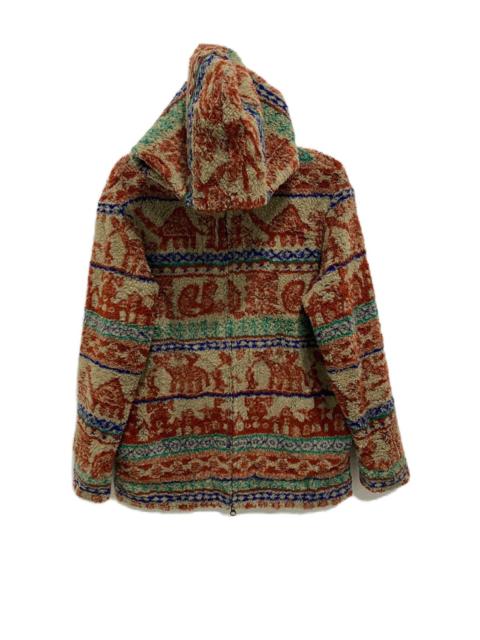 Other Designers NE-NET ART SHERPA ZIPPER JACKET ISSEY MIYAKE DIVISON BRAND