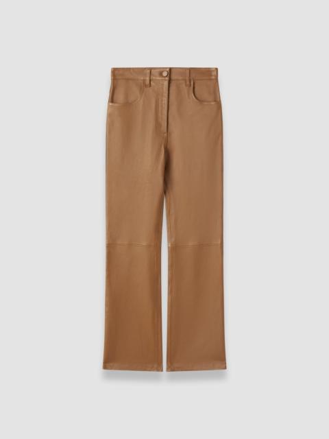 JOSEPH Duke Leather Stretch Trousers