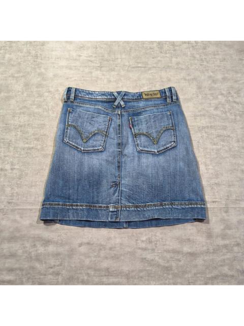 Levi's vtg levis knee length skirt