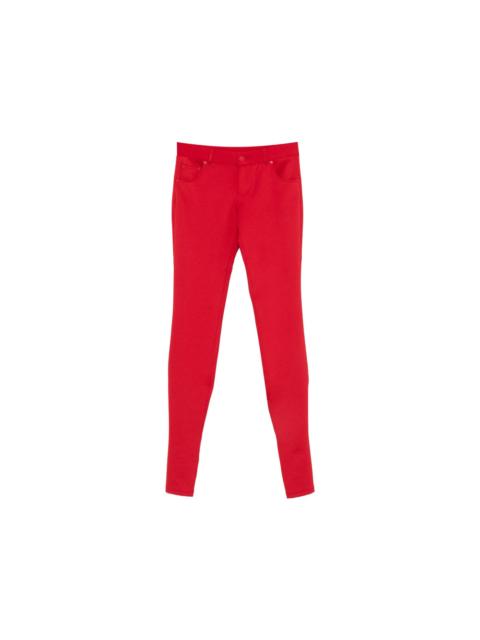 GUCCI Gucci Red Trousers - Slim-Fit Trousers Women
