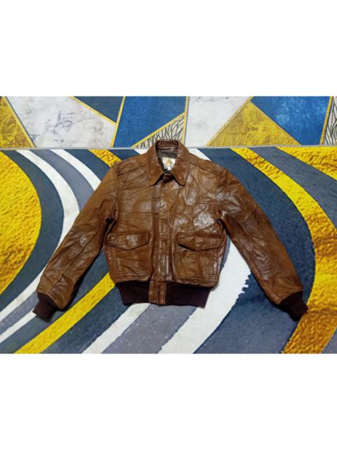 Other Designers Vintage 70s Golden Bear Leather