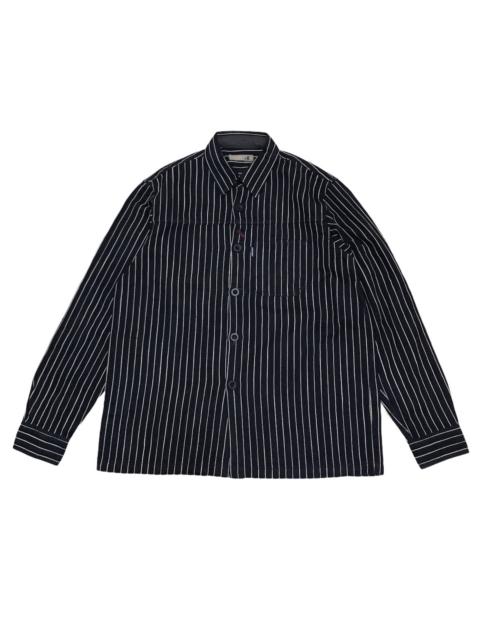 Other Designers Japanese Brand - Made In Japan Hiromichi Nakano Hickory Stripe Denim Shirt