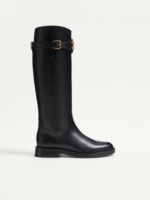 Valentino VLOGO SIGNATURE CALFSKIN BOOT 30MM