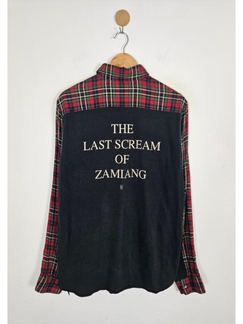 UNDERCOVER Undercover SS06 "T" Zamiang Flannel checkered shirt