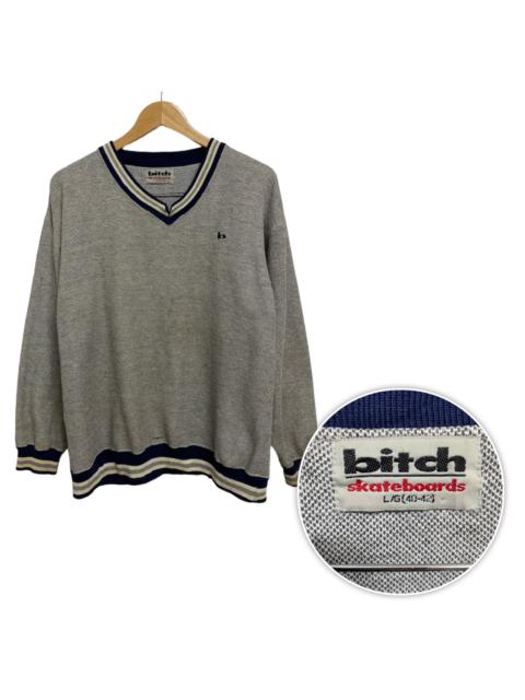 Other Designers Vintage - Vintage 90s Bitch Skateboards Sweatshirt