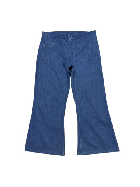 Other Designers Vintage US Navy Denim Flare Pants