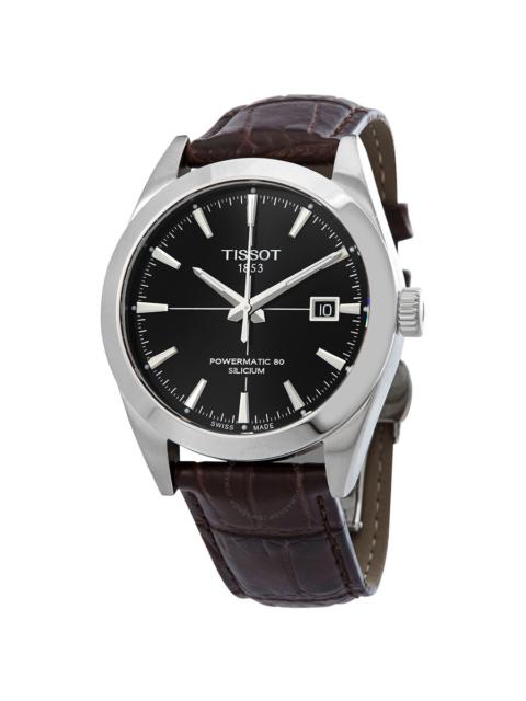 Tissot - Open Box - Tissot Gentleman Automatic Black Dial Watch T127.407.16.051.01