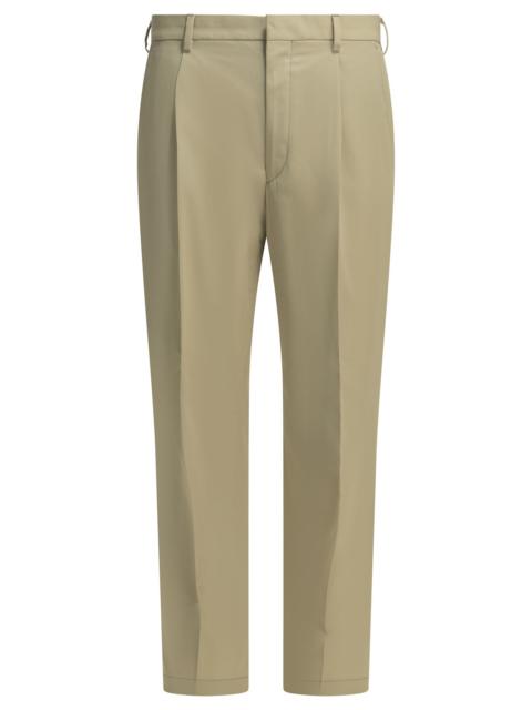Prada Prada Tailored Pants Beige Men