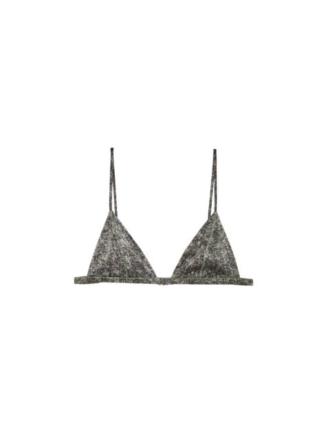 Fleur du Mal Luxe Triangle Bra