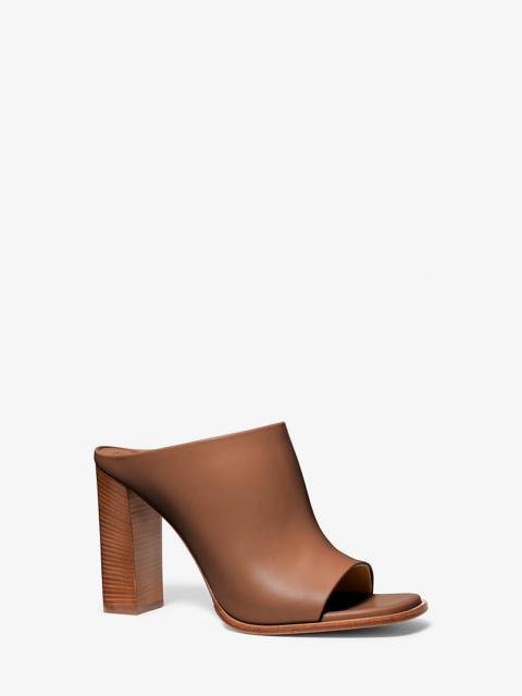MICHAEL KORS Natasha Leather Mule