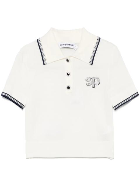 self-portrait Self-Portrait Women Polo With Sp Application