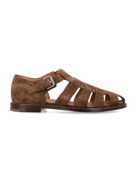 Church's Church S Fisherman Suede Leather Sandals