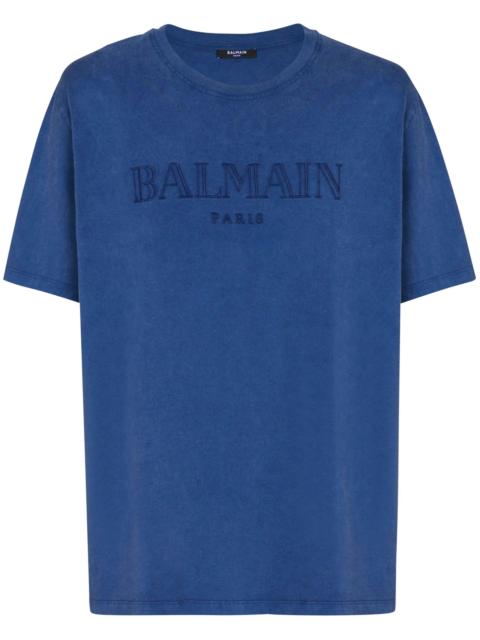 Balmain vintage-logo-print t-shirt